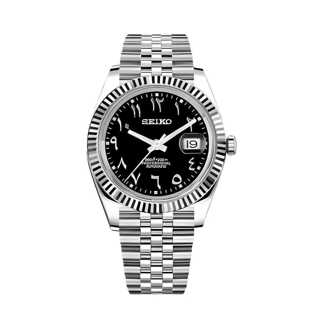 🎁 Black Arabic Dress Watch (100% off)