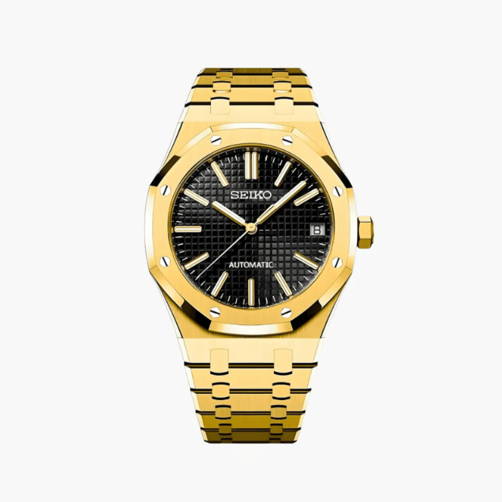 🎁 Yellow Gold Sports Watch (100% off)