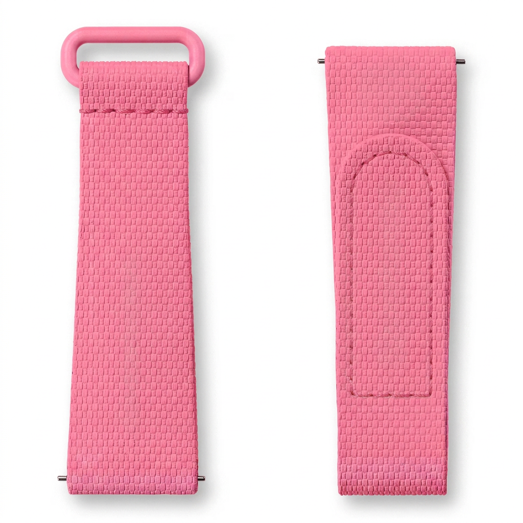 🎁 STRAP LIGHT PINK/WHITE RUBBER (100% off)