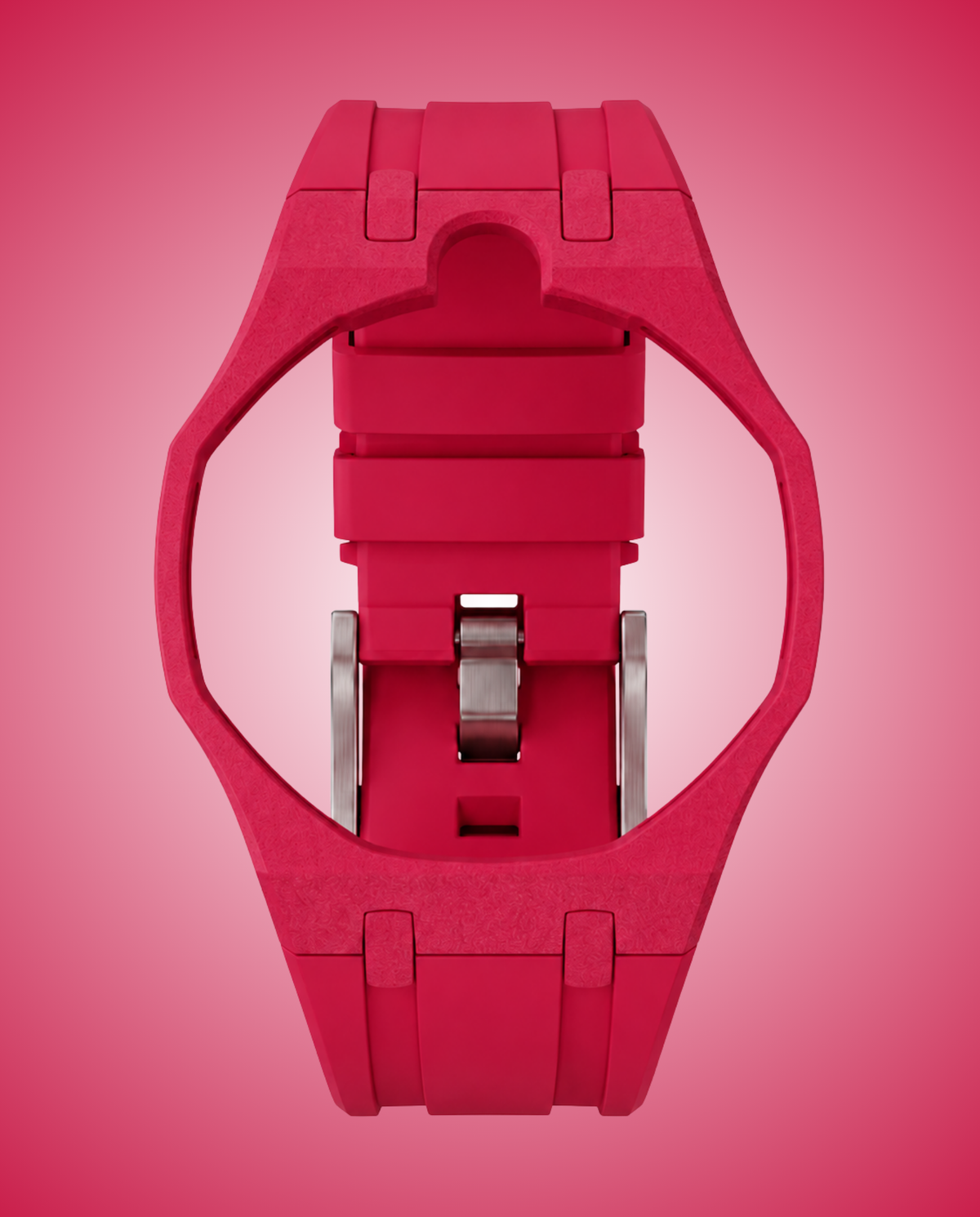 🎁 Silicone Bracelet Red Contrast (100% off)