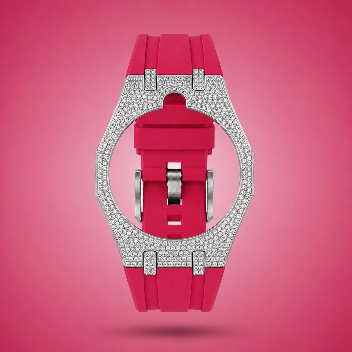 Strass Bracelet Red Contrast