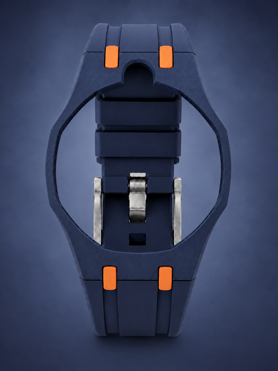 🎁 Silicone Bracelet Orange Contrast (100% off)