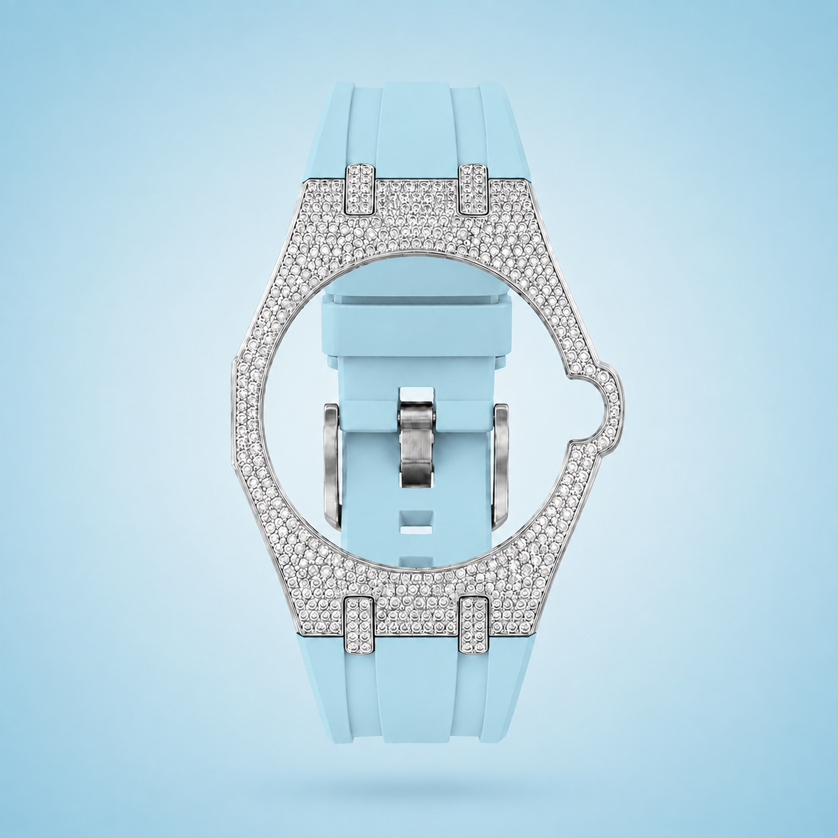 Strass Bracelet Blue Contrast
