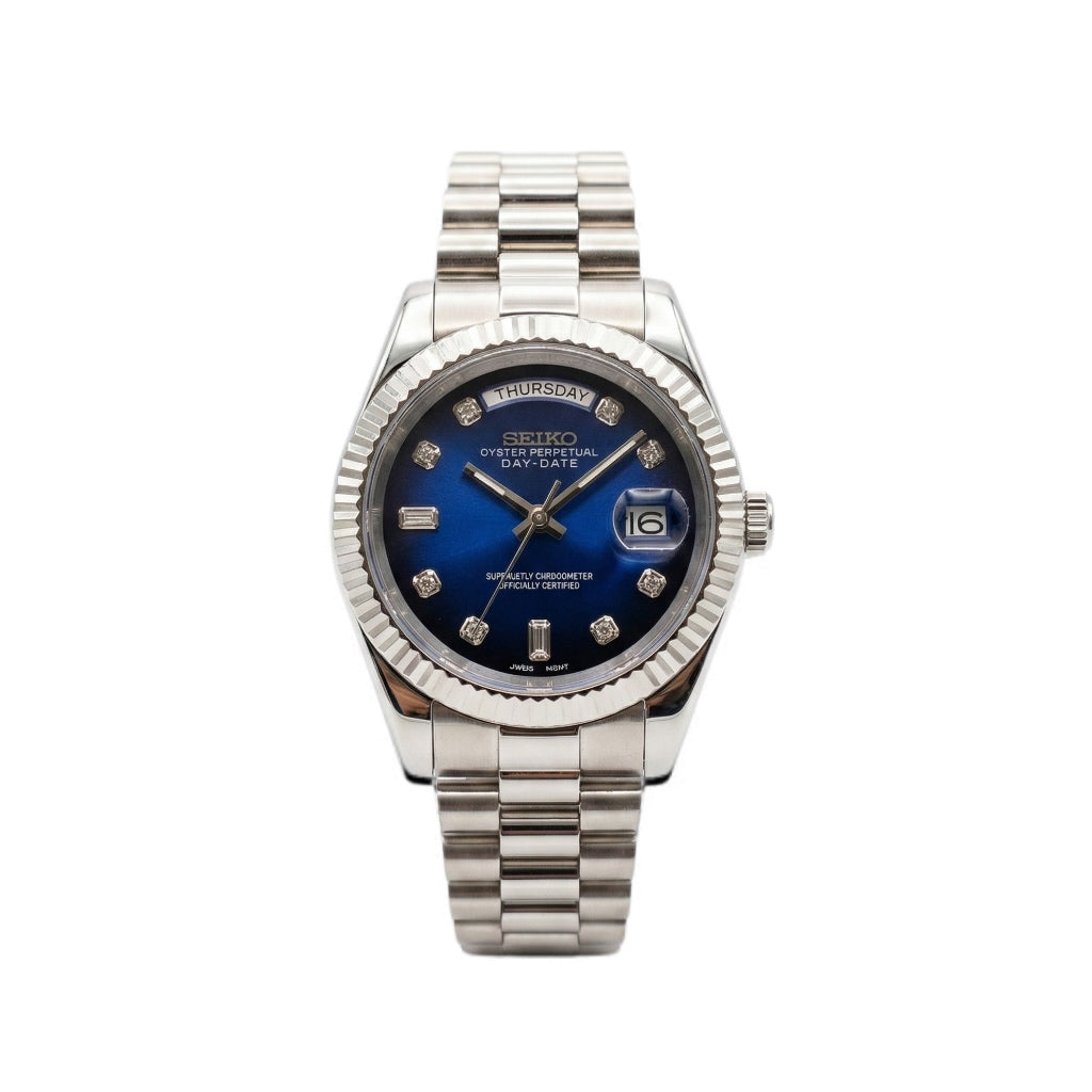 Blue Royal Dial Dress Watch