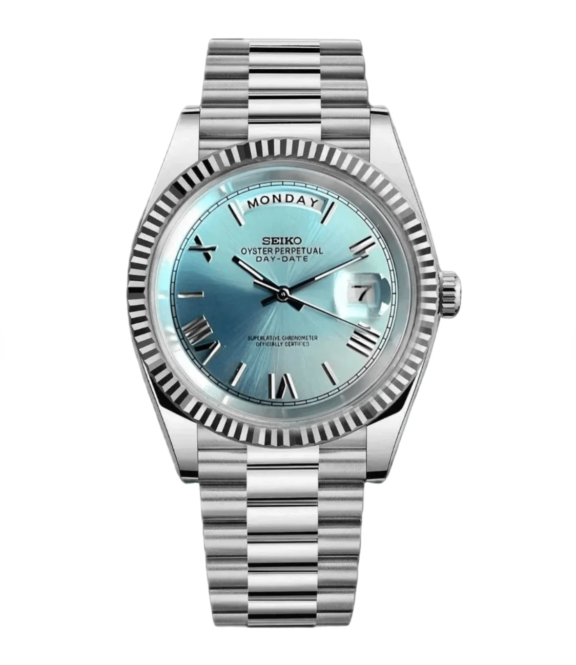 Sky Blue Roman Dress Watch
