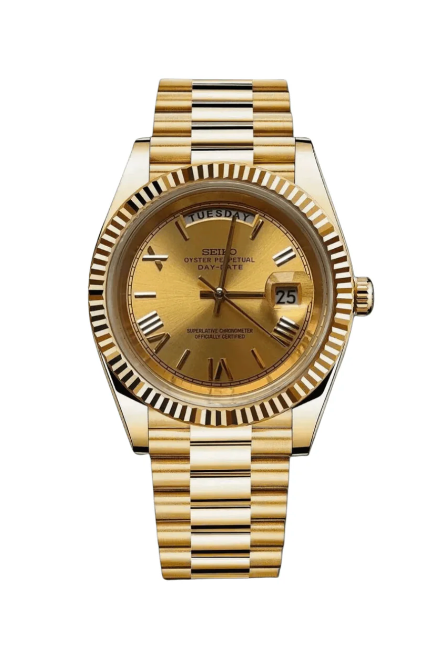 Full Gold Dress Watch 2