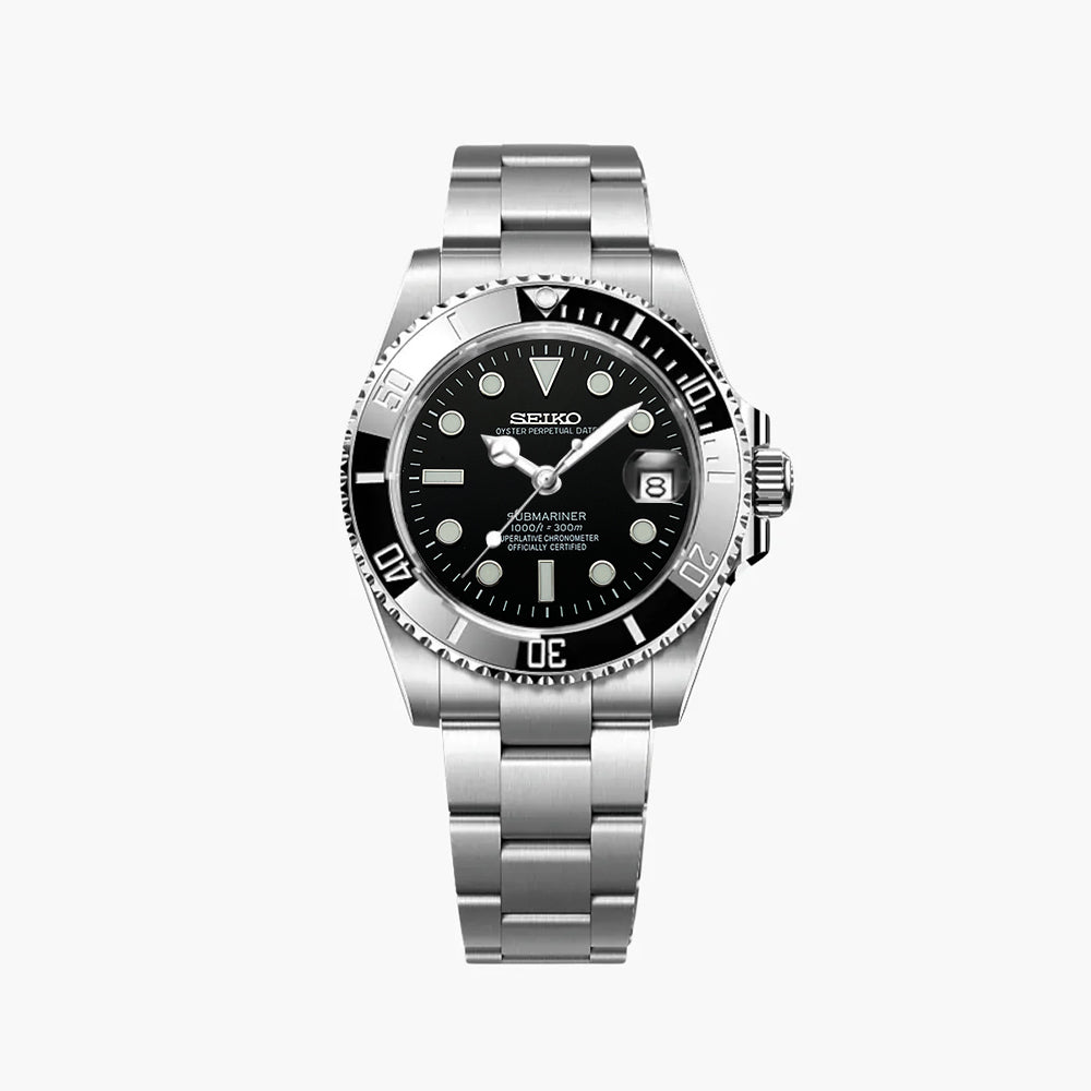 Steel Black Diver
