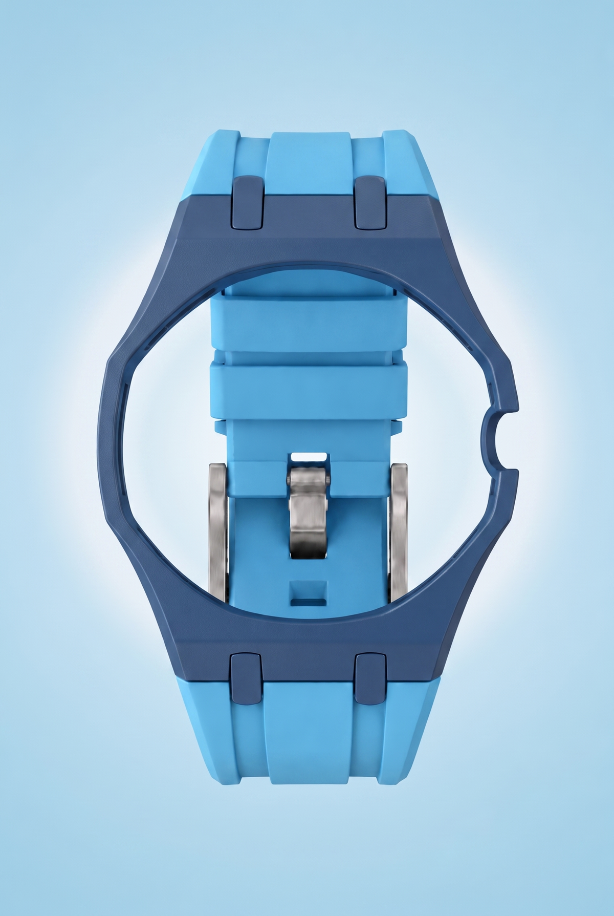 Silicone Bracelet Blue Right