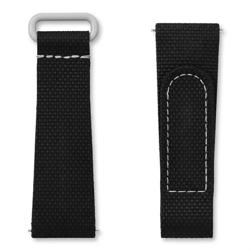 🎁 STRAP BLACK/GREY RUBBER (100% off)