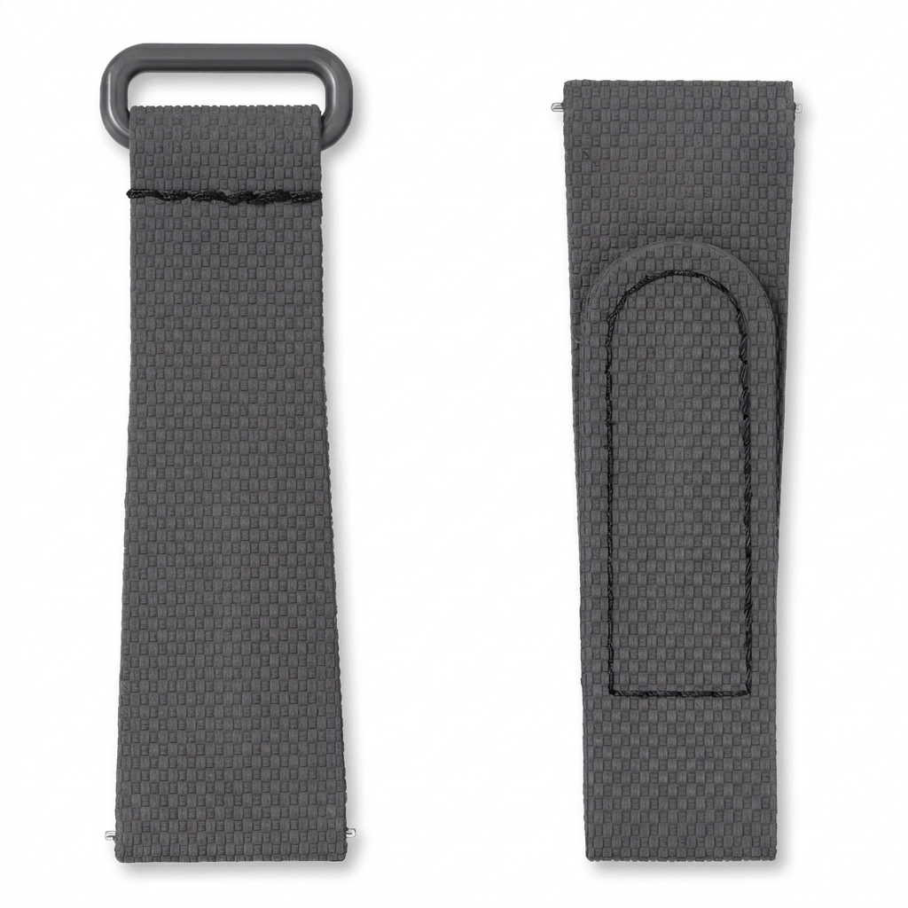 🎁 STRAP DARK GREY/BLACK RUBBER (100% off)