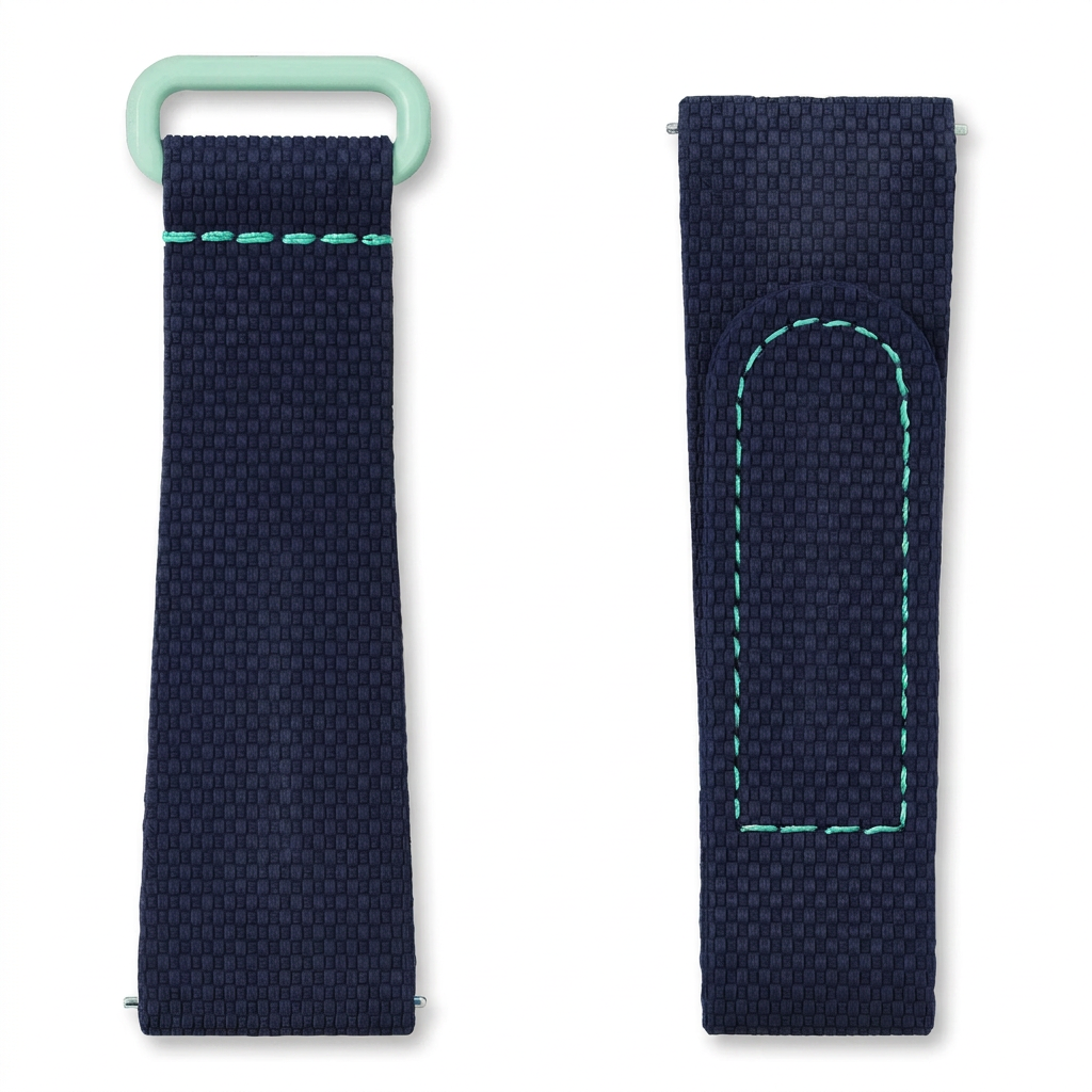🎁 STRAP DARK BLUE/GREEN RUBBER (100% off)