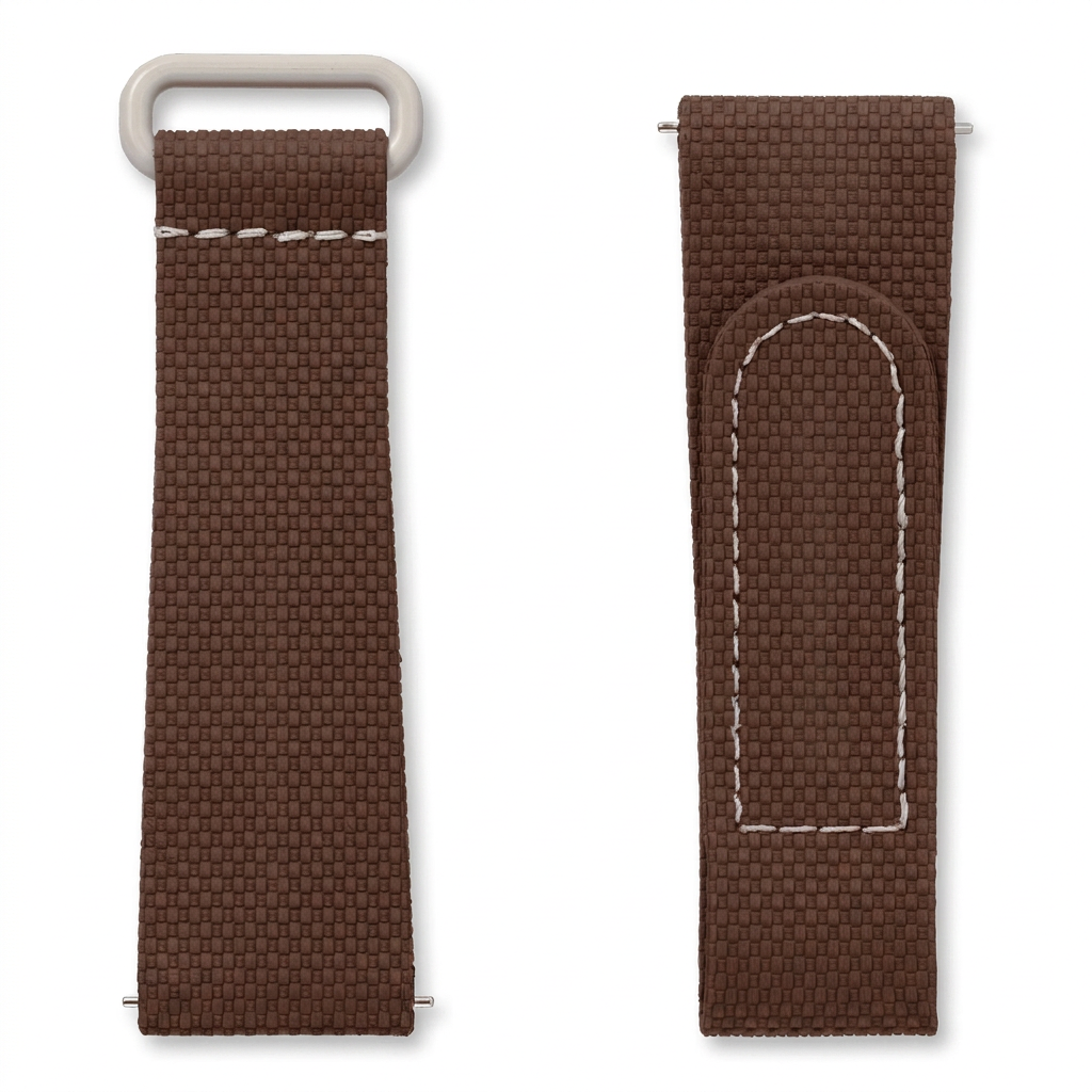 🎁 STRAP BROWN/BEIGE RUBBER (100% off)