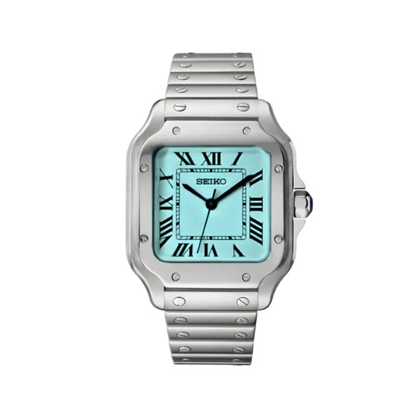 🎁 Aqua Dress Tiffany Watch 2 (100% off)