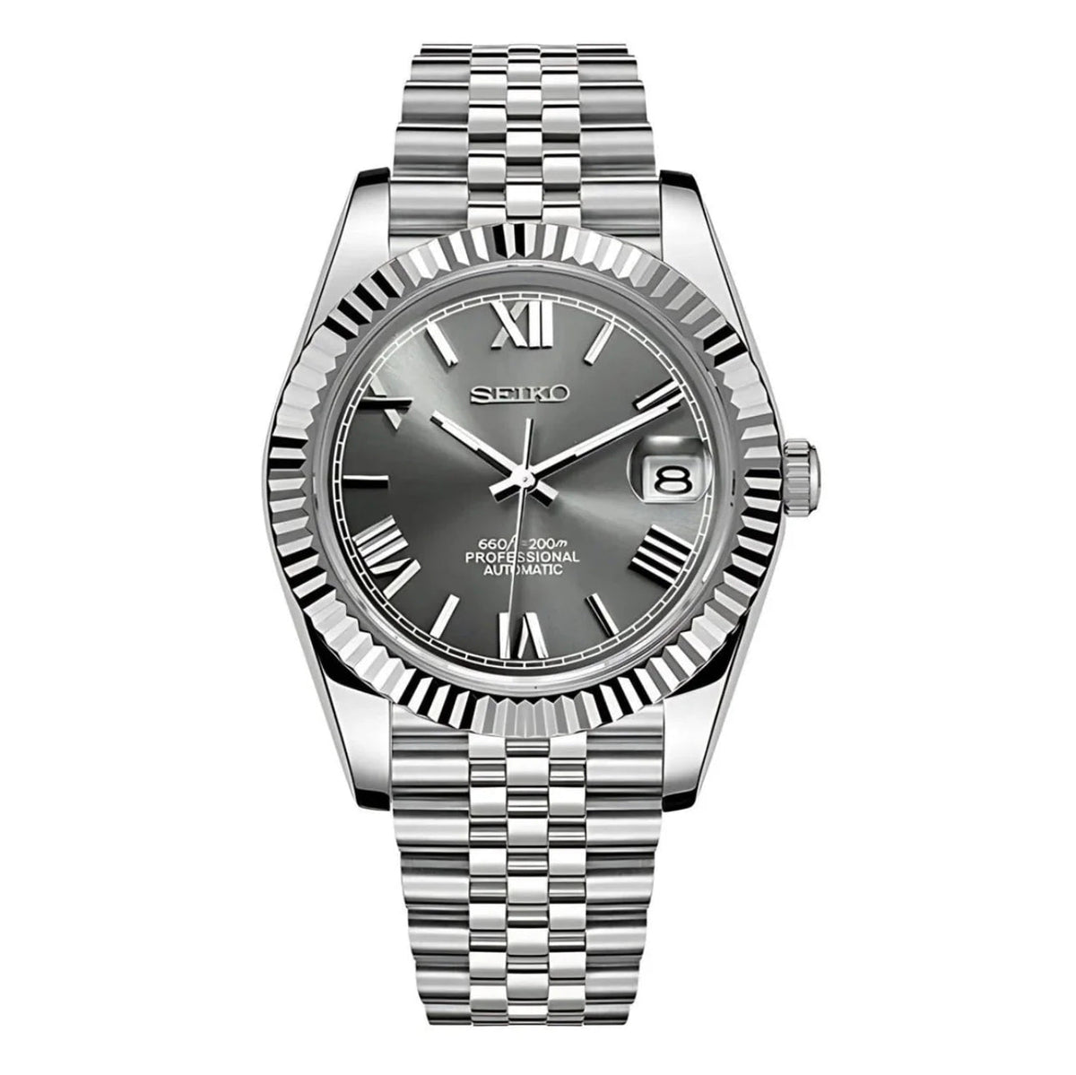 🎁 Grey Roman Dress Watch (100% off)