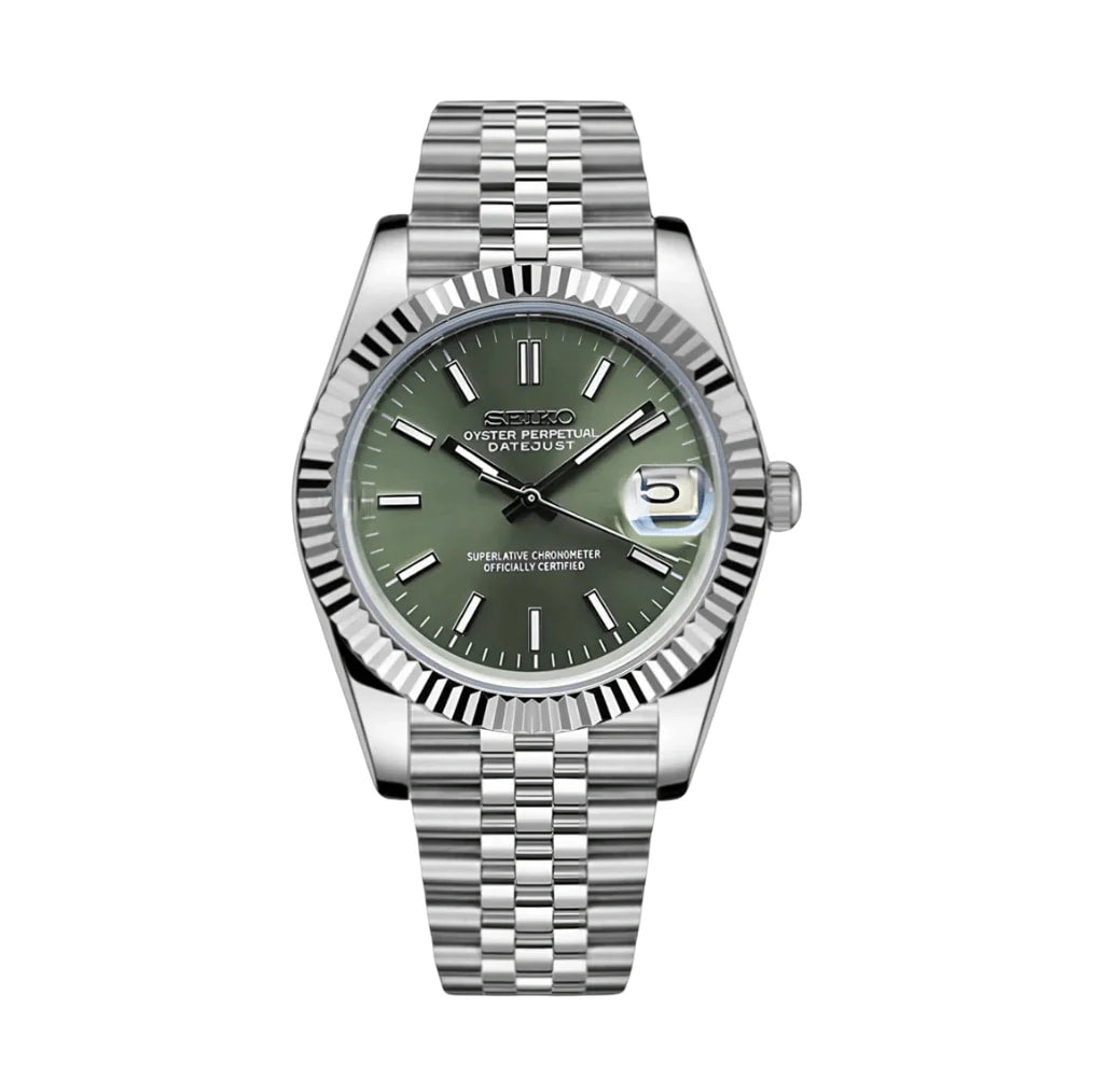 🎁 Olive Green Dress Watch (100% off)